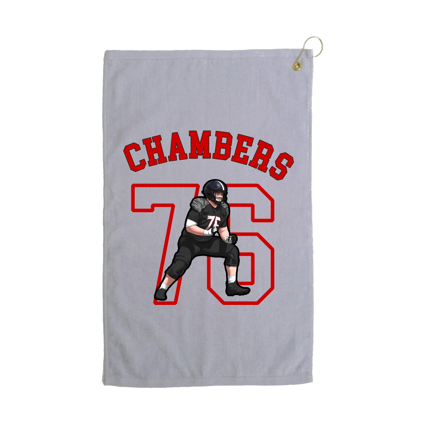 Golf Towel — Shirsey Arch in Grey
