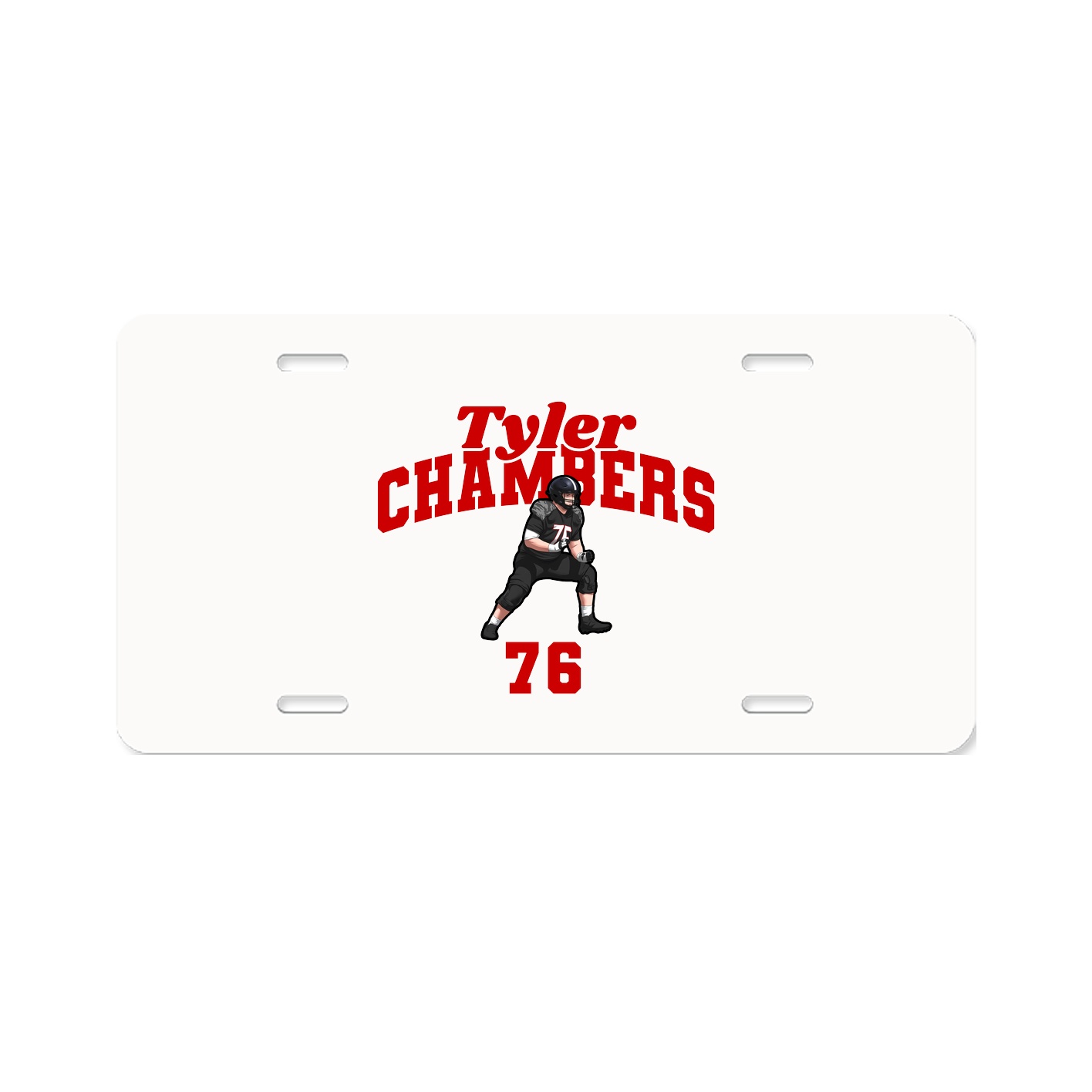 License Plate — Signature Arch in Classic