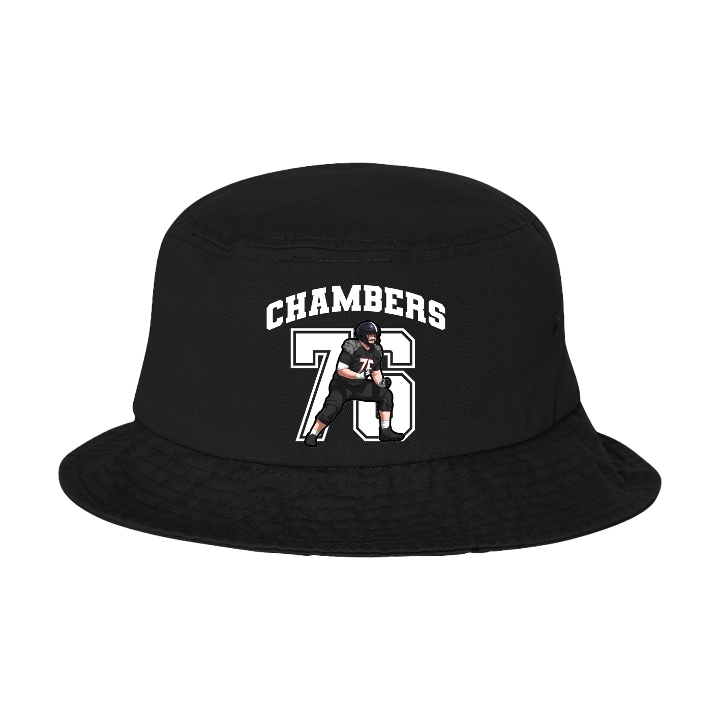 Bucket Cap — Number in Black
