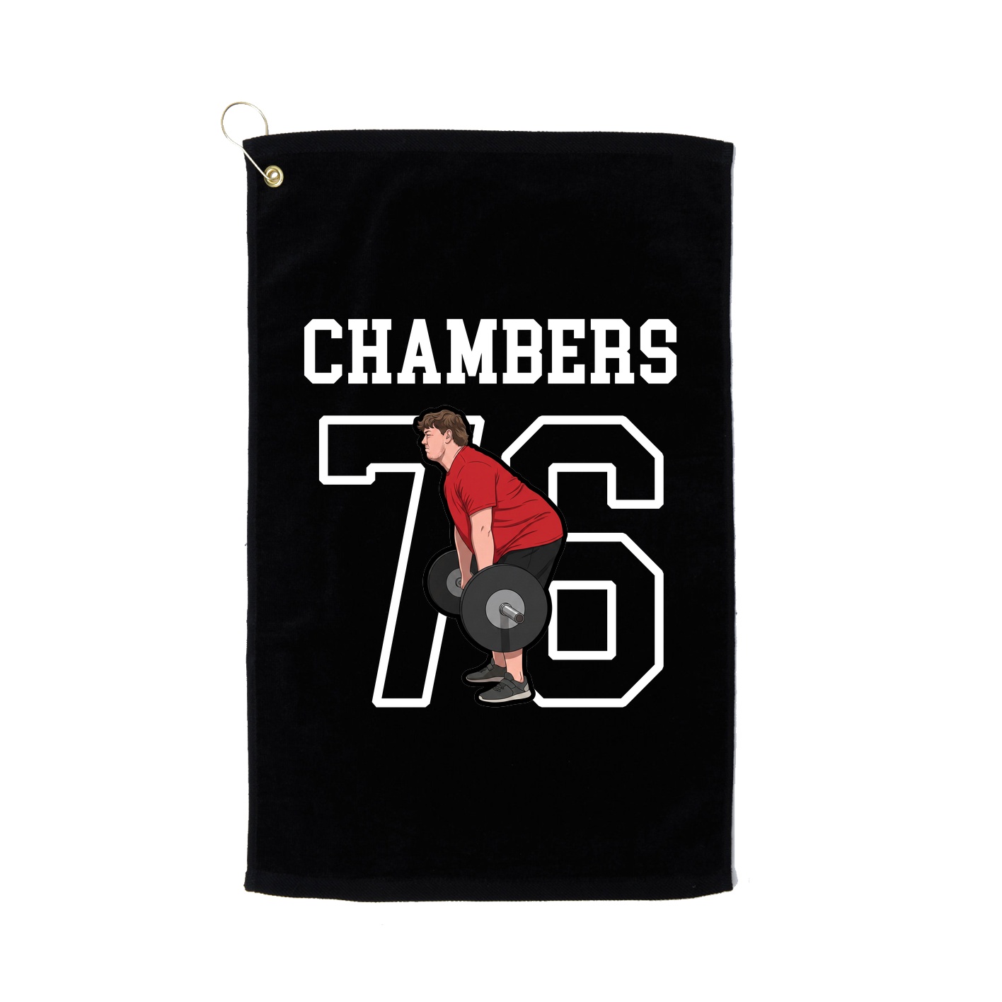 Golf Towel — Shirsey in Black