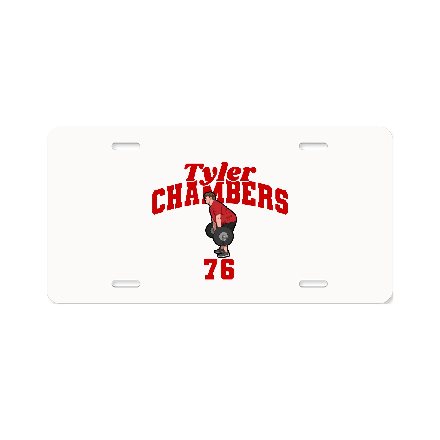 License Plate — Signature Arch in Classic
