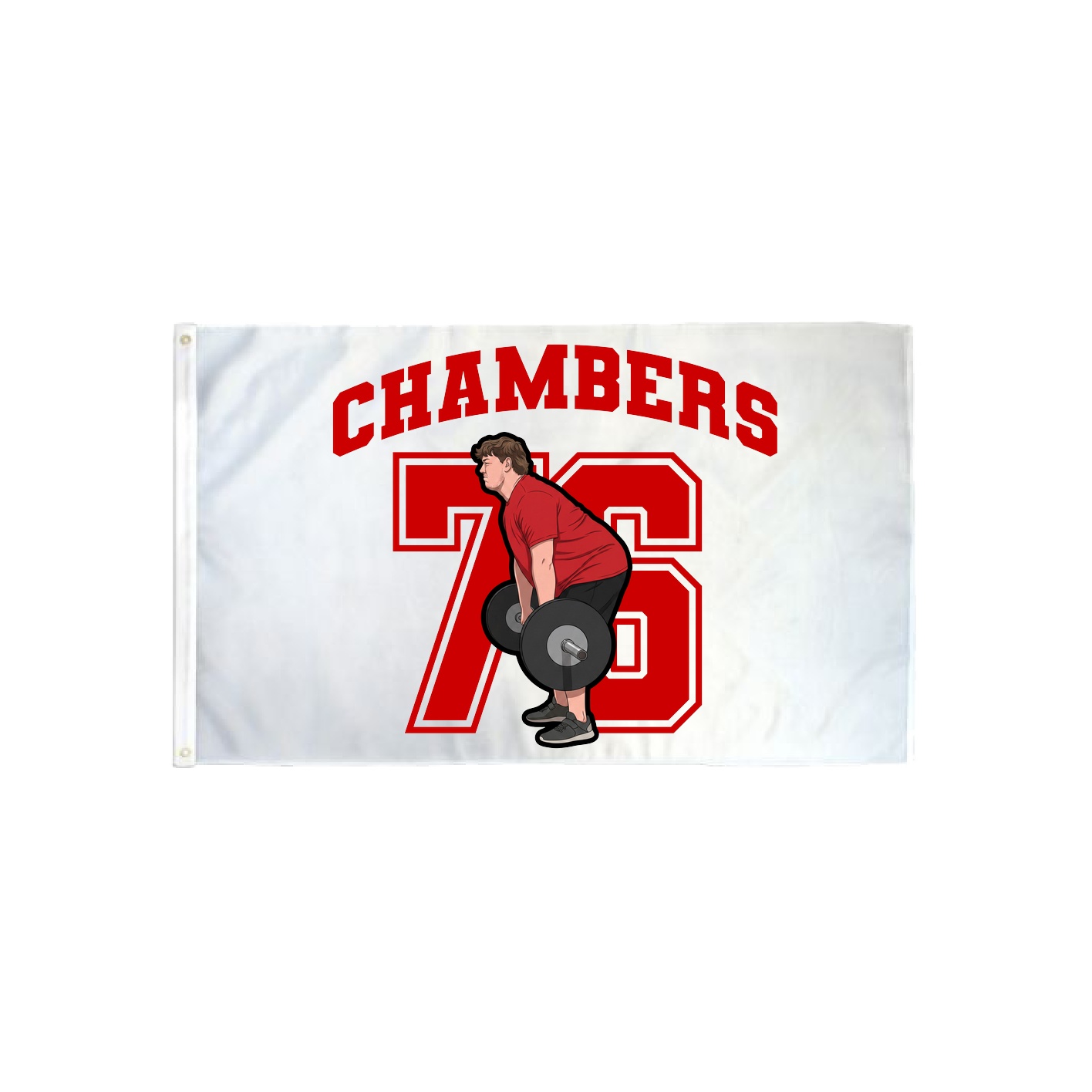 3x5 Flag — Number in Classic