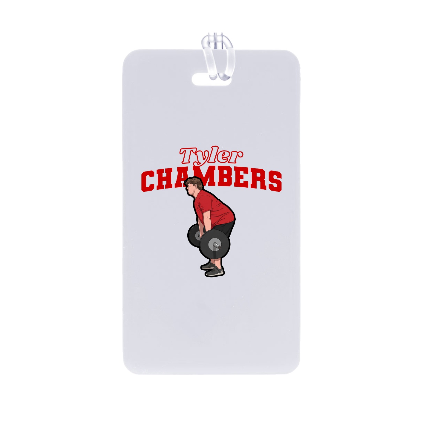 Bag Tag — Name Arch in Classic