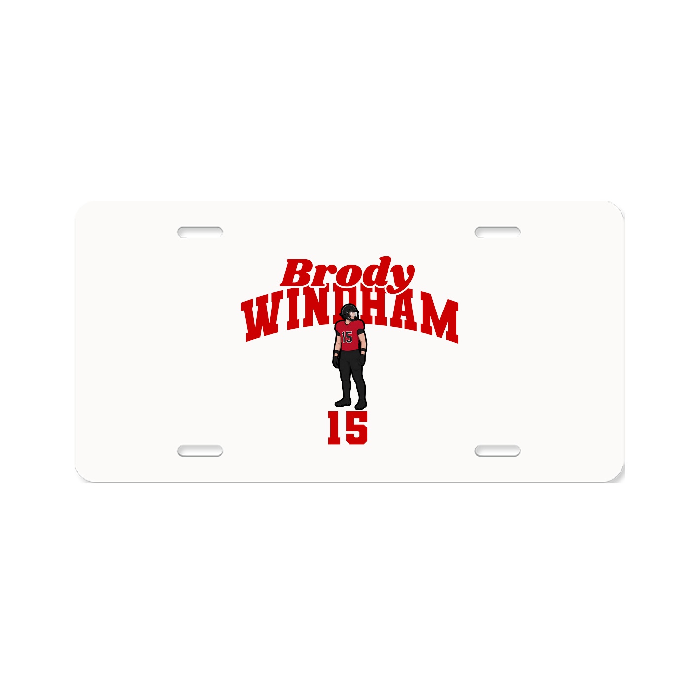 License Plate — Signature Arch in Classic