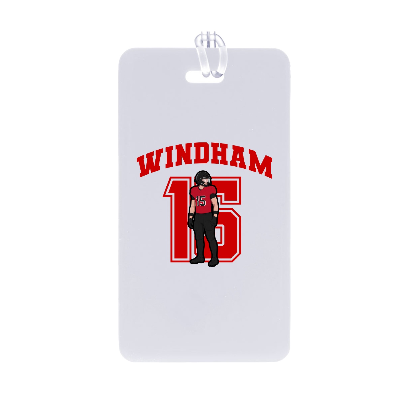 Bag Tag — Number in Classic