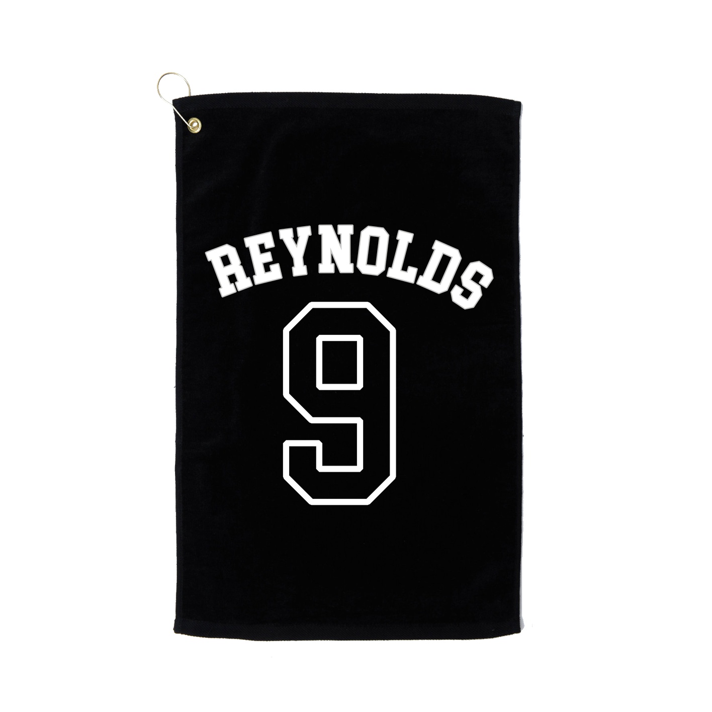 Golf Towel — Shirsey Arch in Black