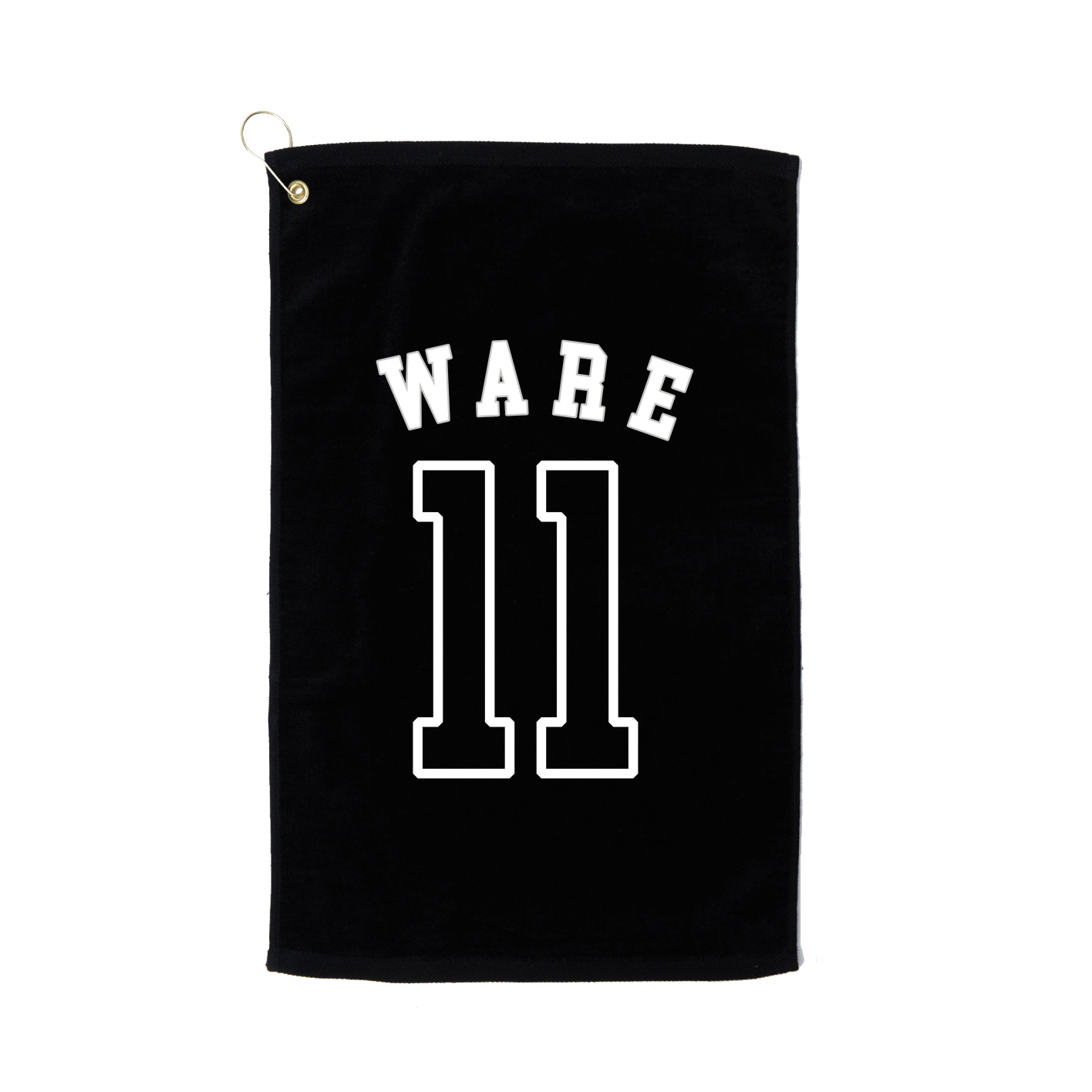 Golf Towel — Shirsey Arch in Black