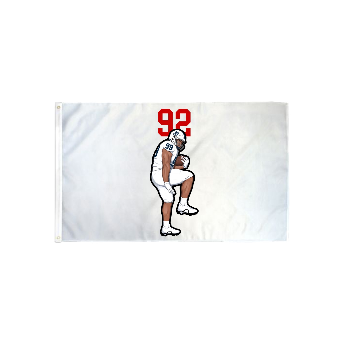 3x5 Flag — Number Top in Classic