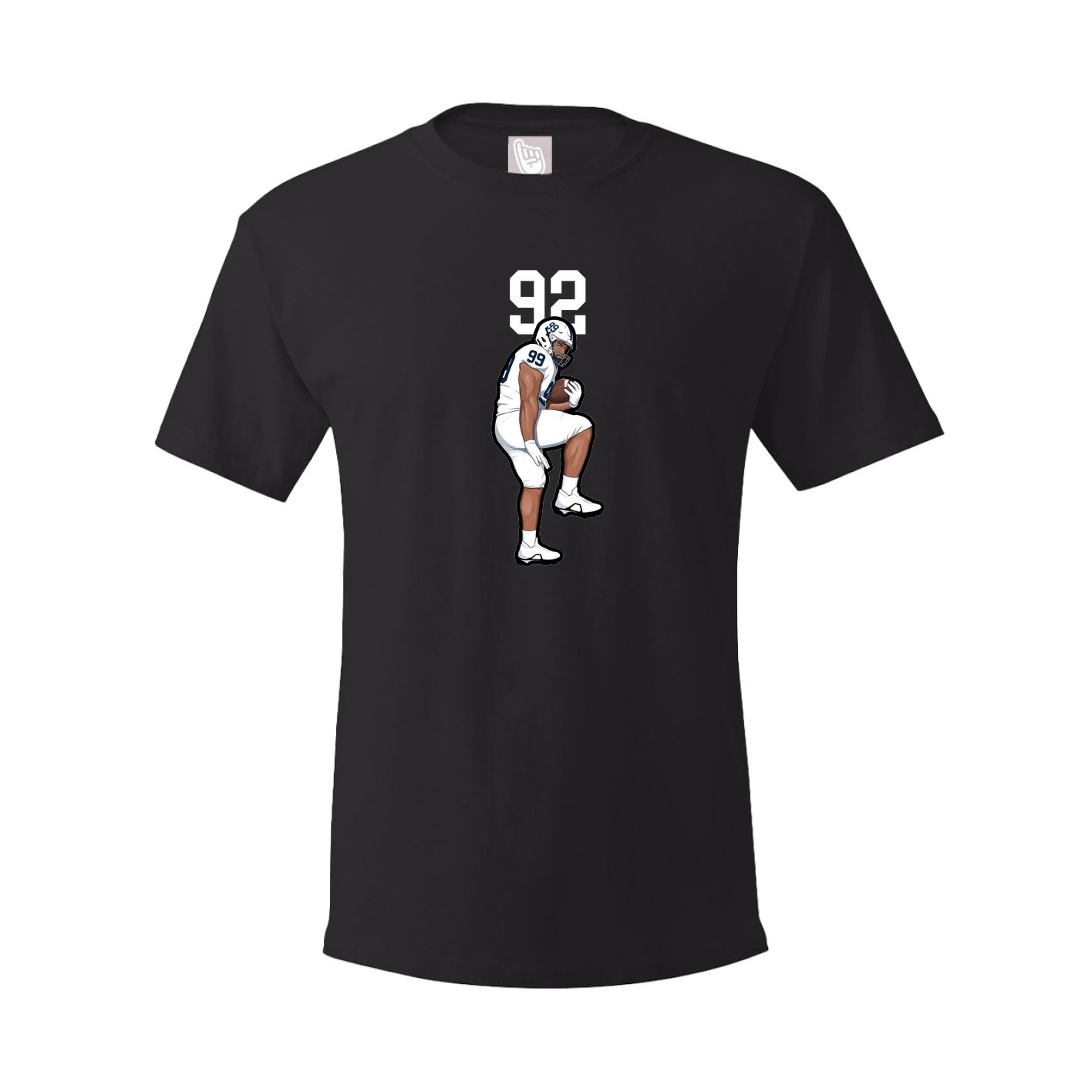 Tee — Number Top in Black