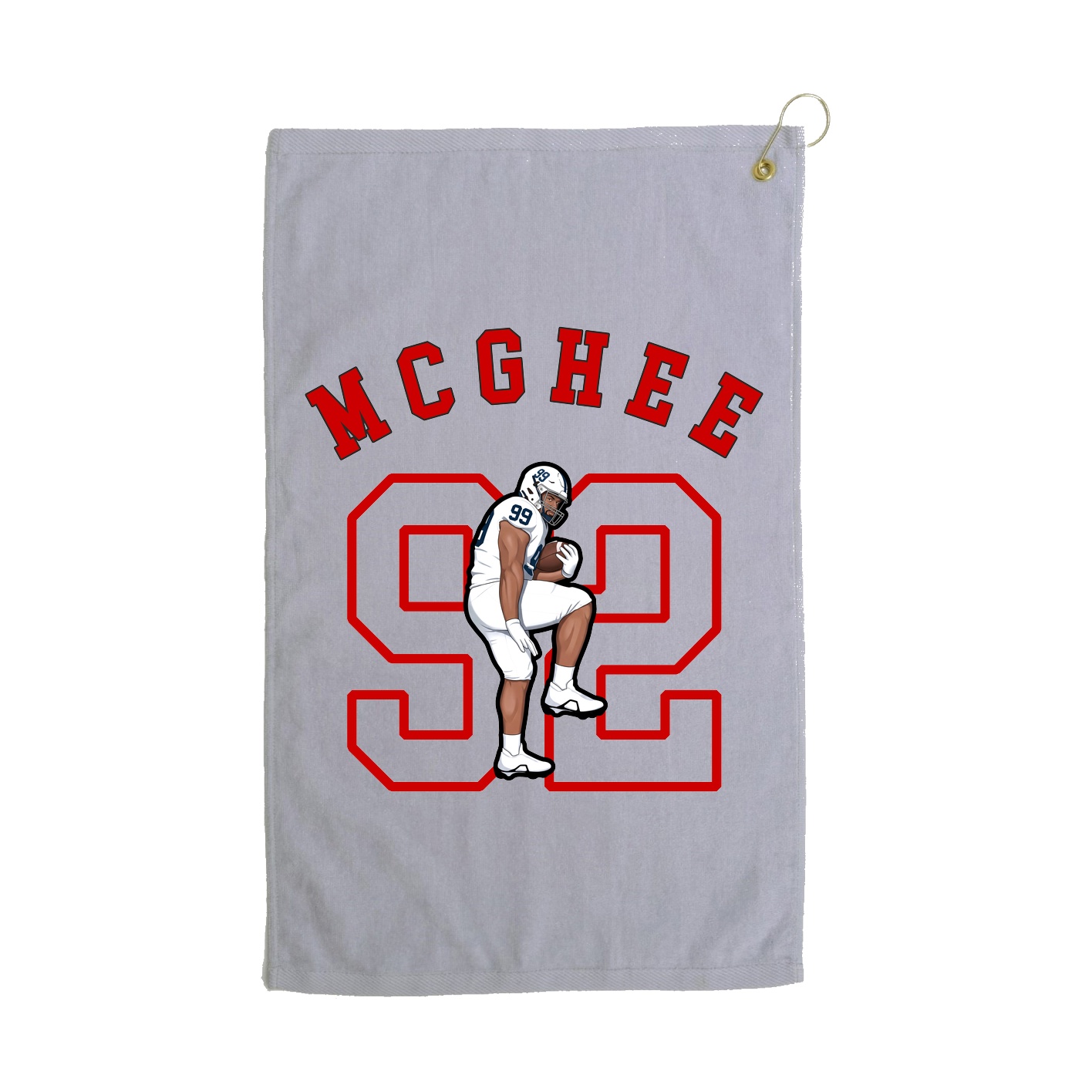 Golf Towel — Shirsey Arch in Grey