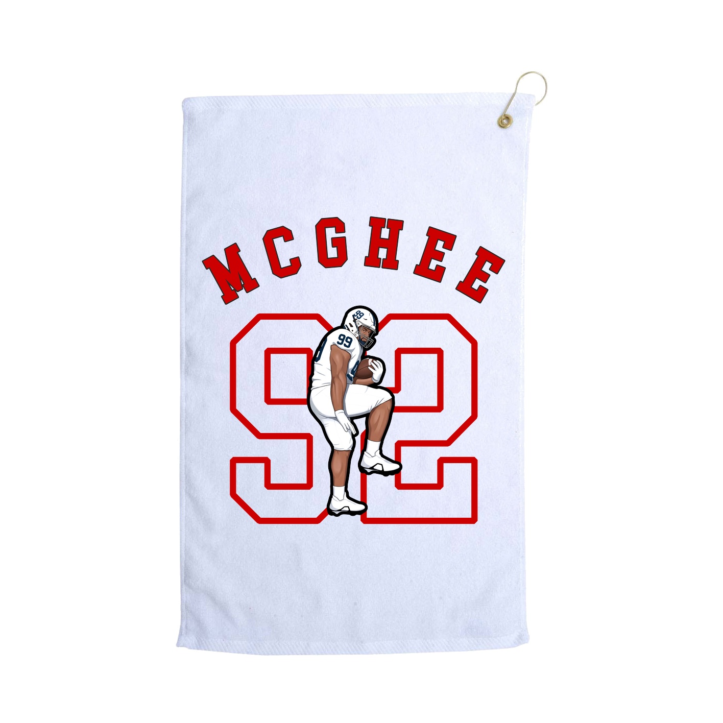 Terry Velour Golf Towel