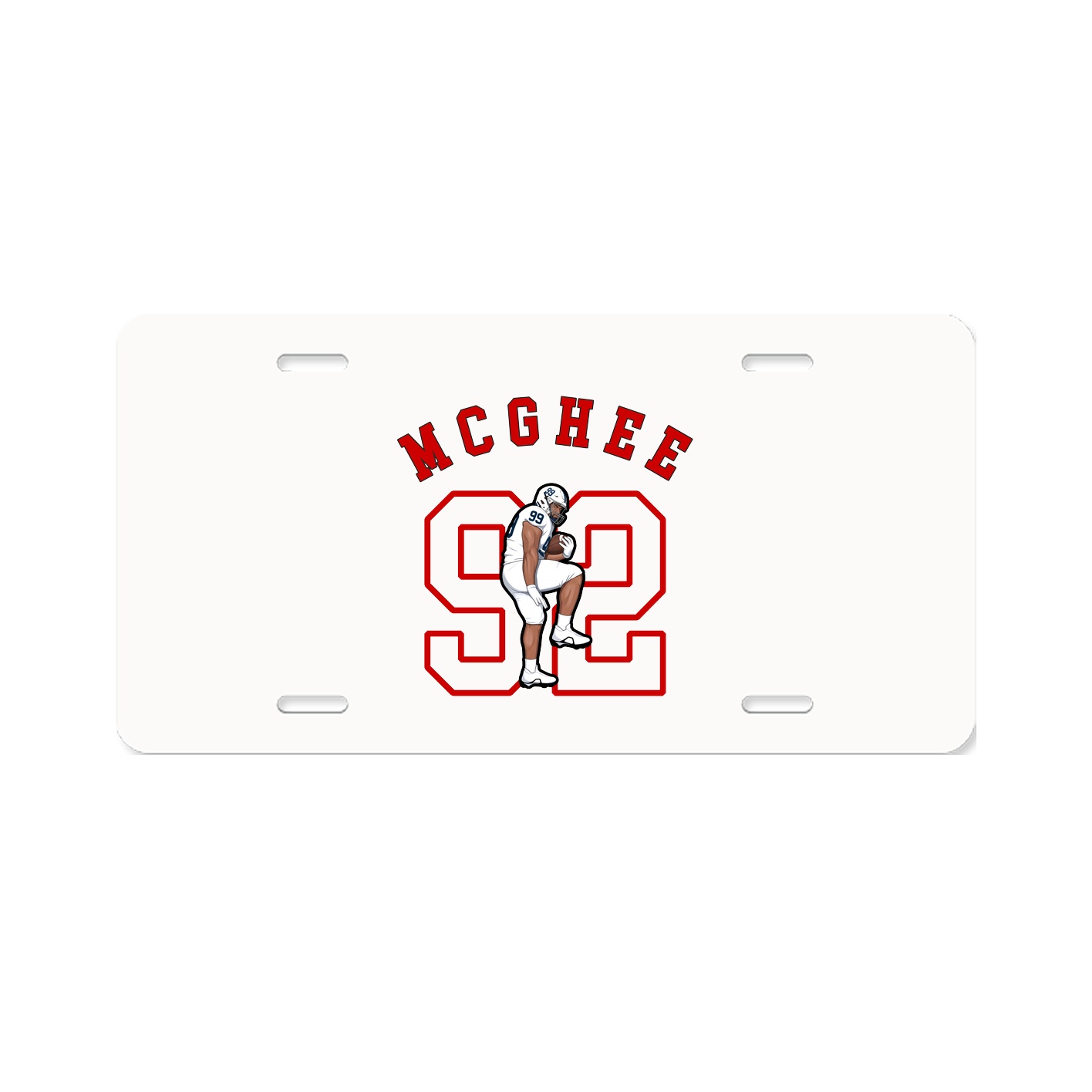 License Plate — Shirsey Arch in Classic