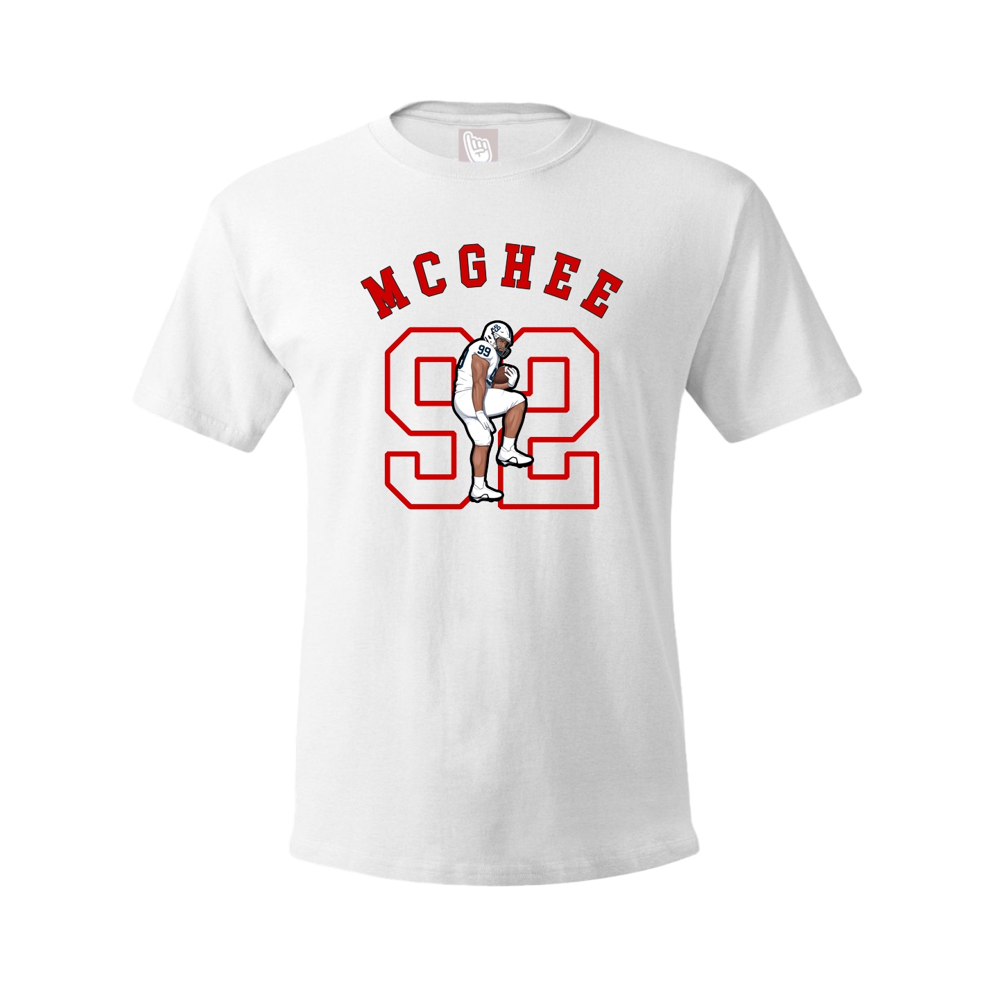 Tee — Shirsey Arch in White