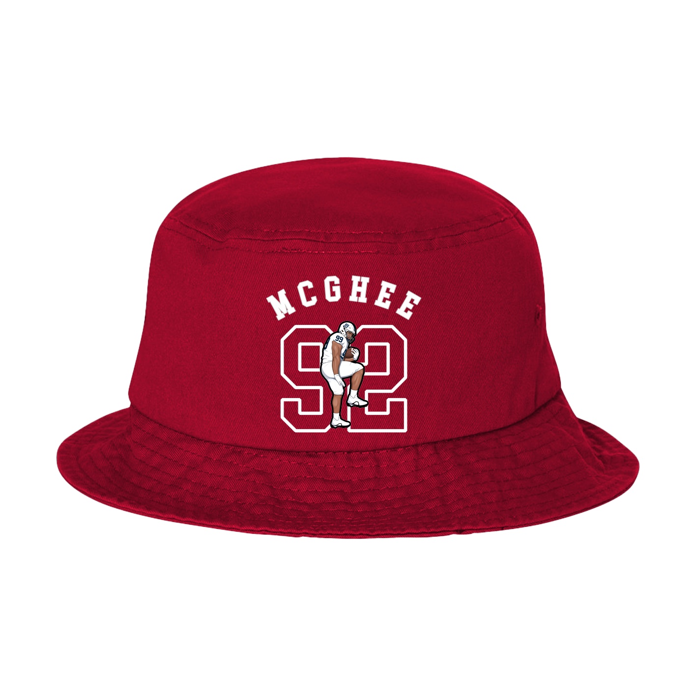 Bucket Cap — Shirsey Arch in Red