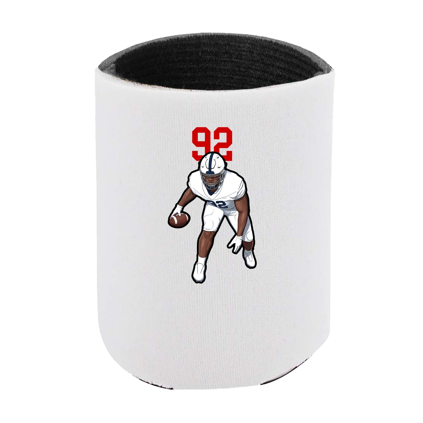 Can Holder — Number Top in White