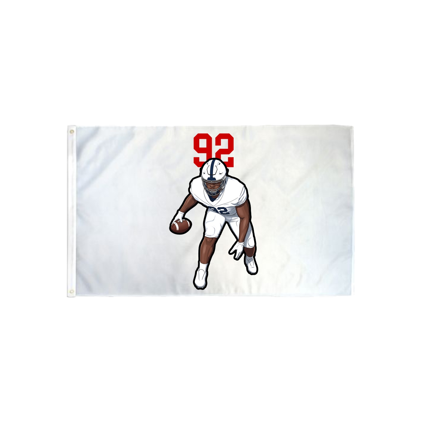 3x5 Flag — Number Top in Classic