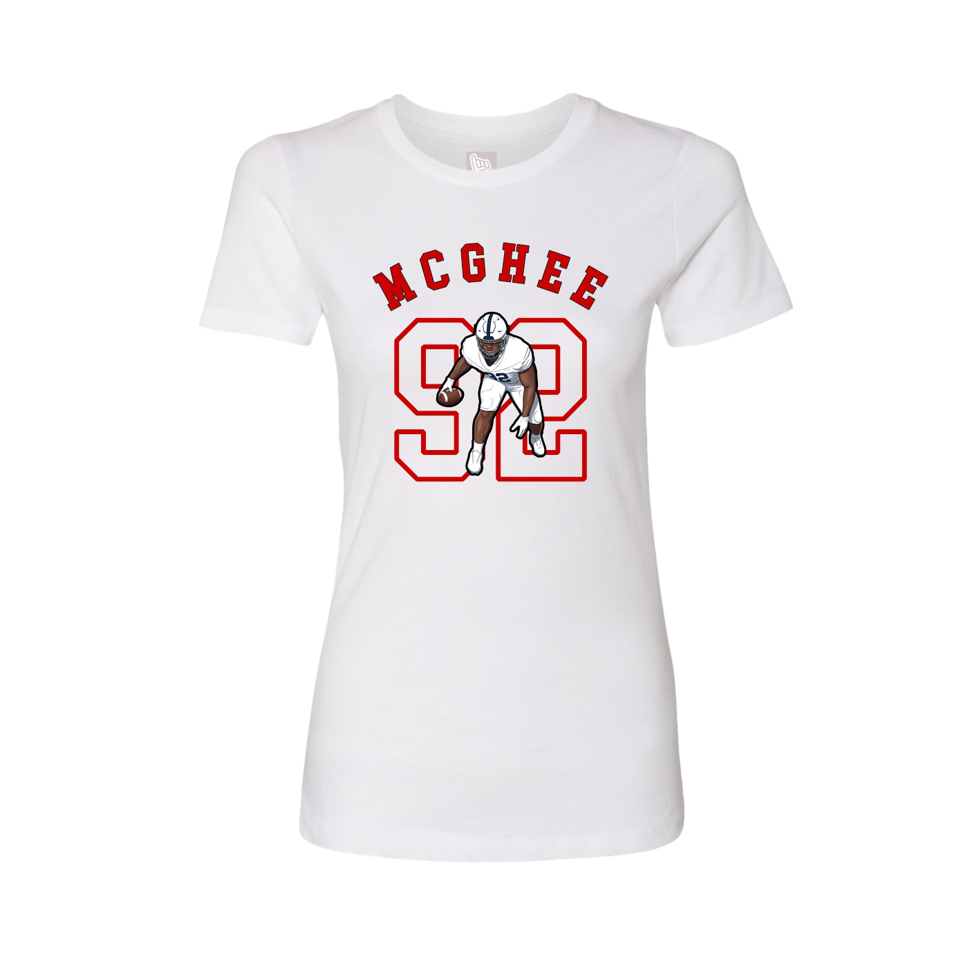 Womens Tee — Shirsey Arch in White