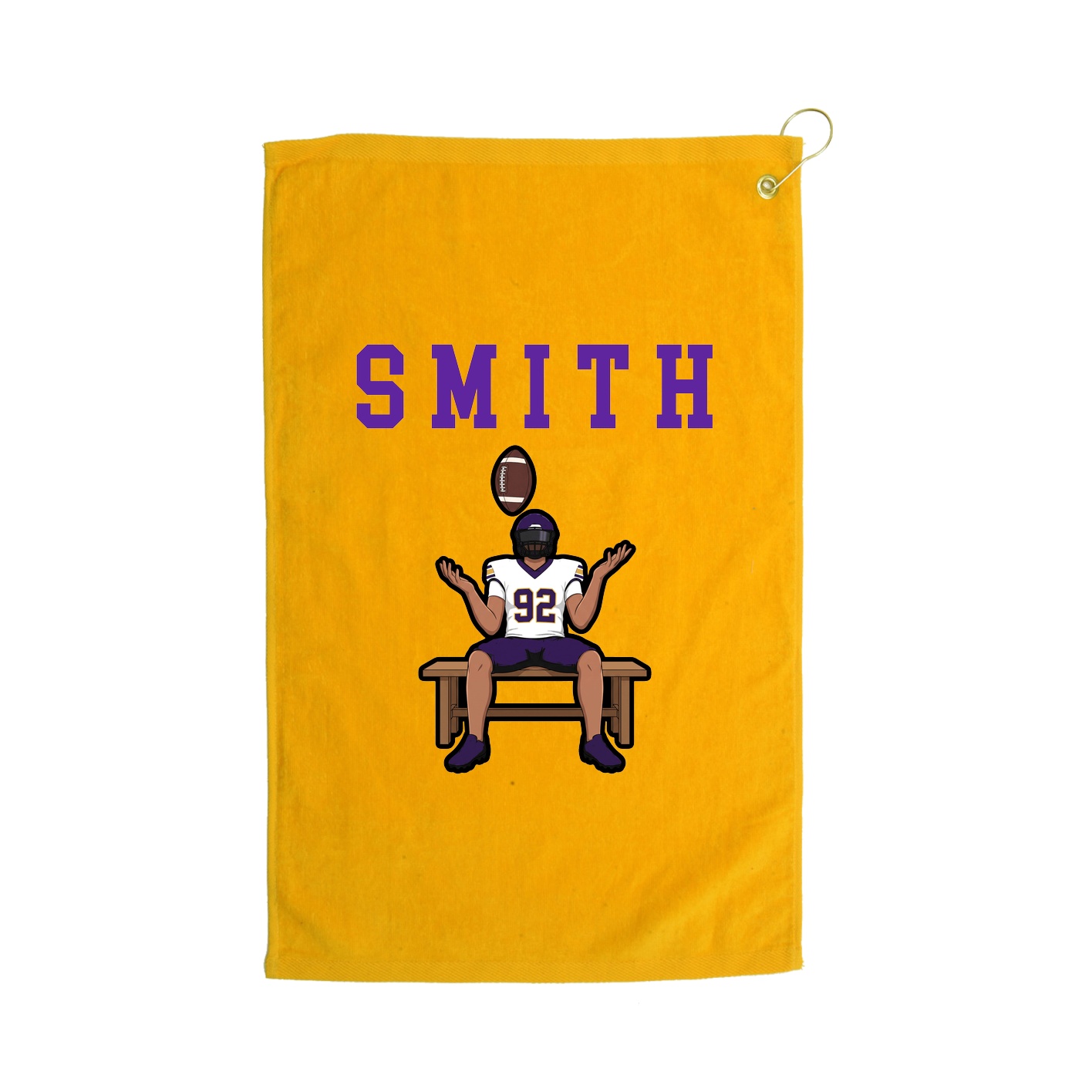 Golf Towel — Shirsey in Gold