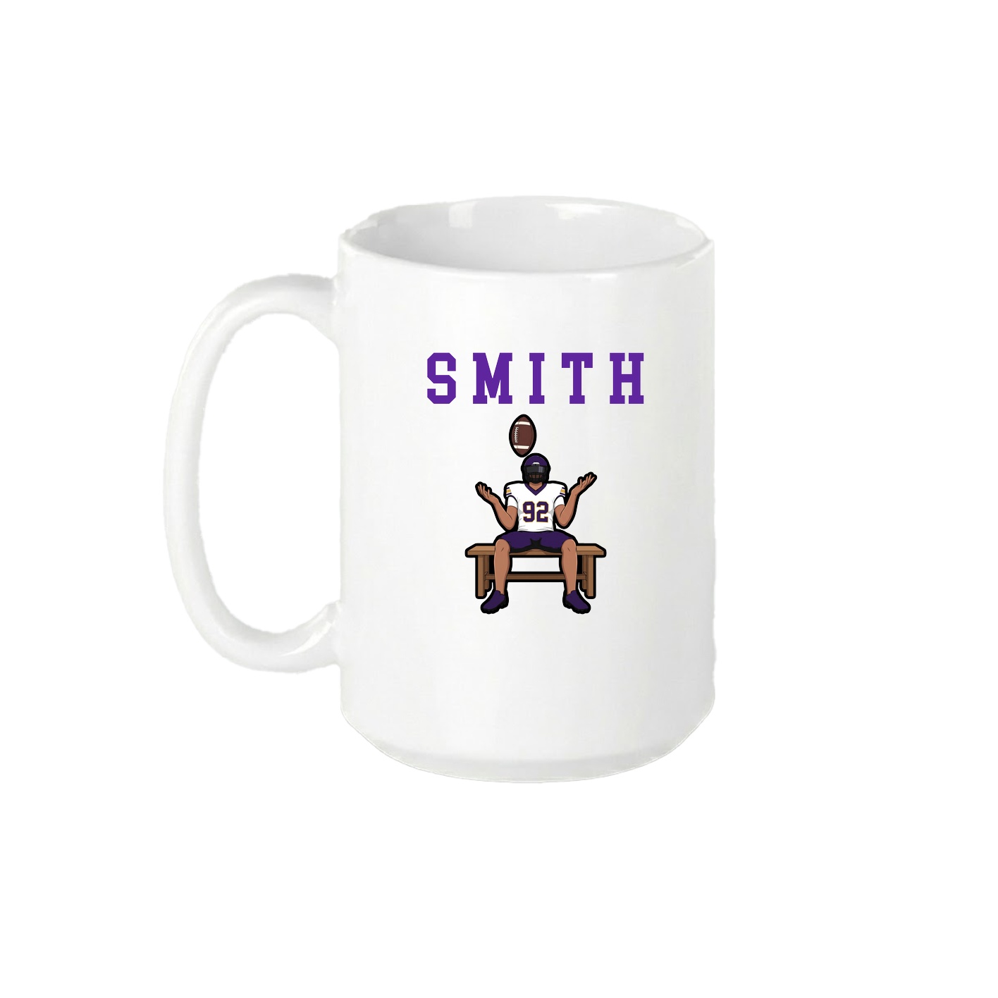 15oz Coffee Mug — Shirsey in White