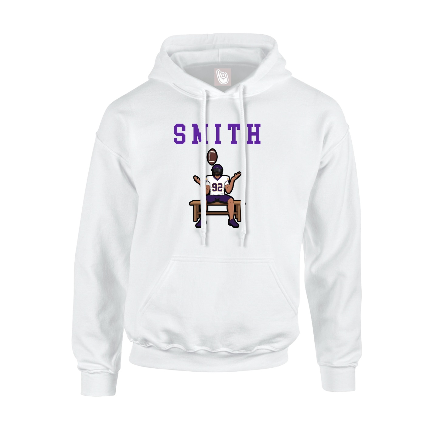 Youth Hoodie — Shirsey in White