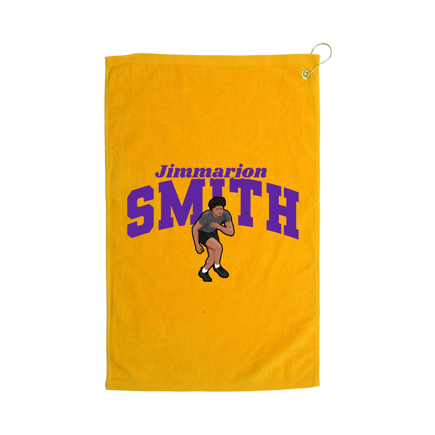 Golf Towel — Signature Arch in Gold