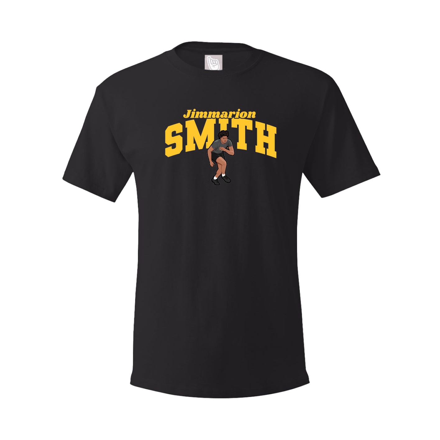 Youth Tee — Signature Arch in Black