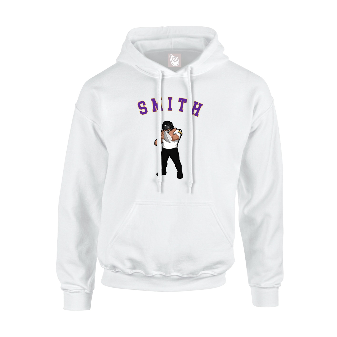 Hoodie — Shirsey Arch in White
