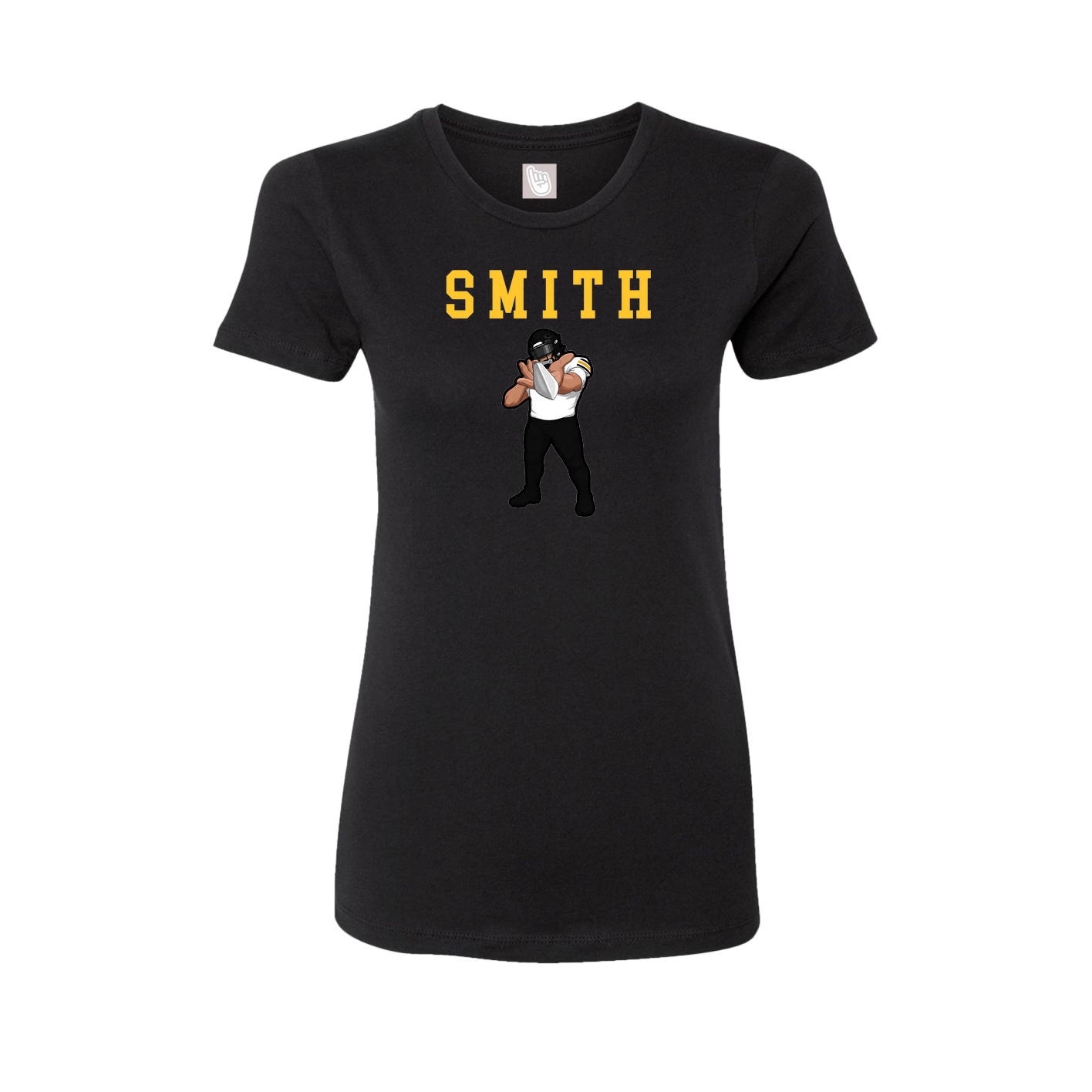 Fitted Women's Tee — Shirsey in Black