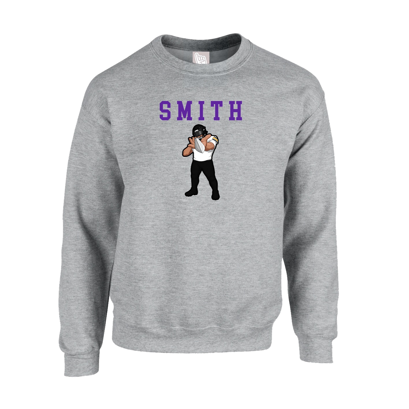Fleece Crew — Shirsey in Grey