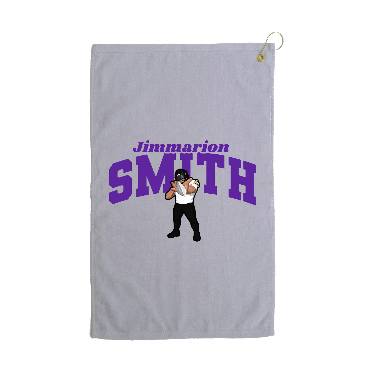 Golf Towel — Signature Arch in Grey