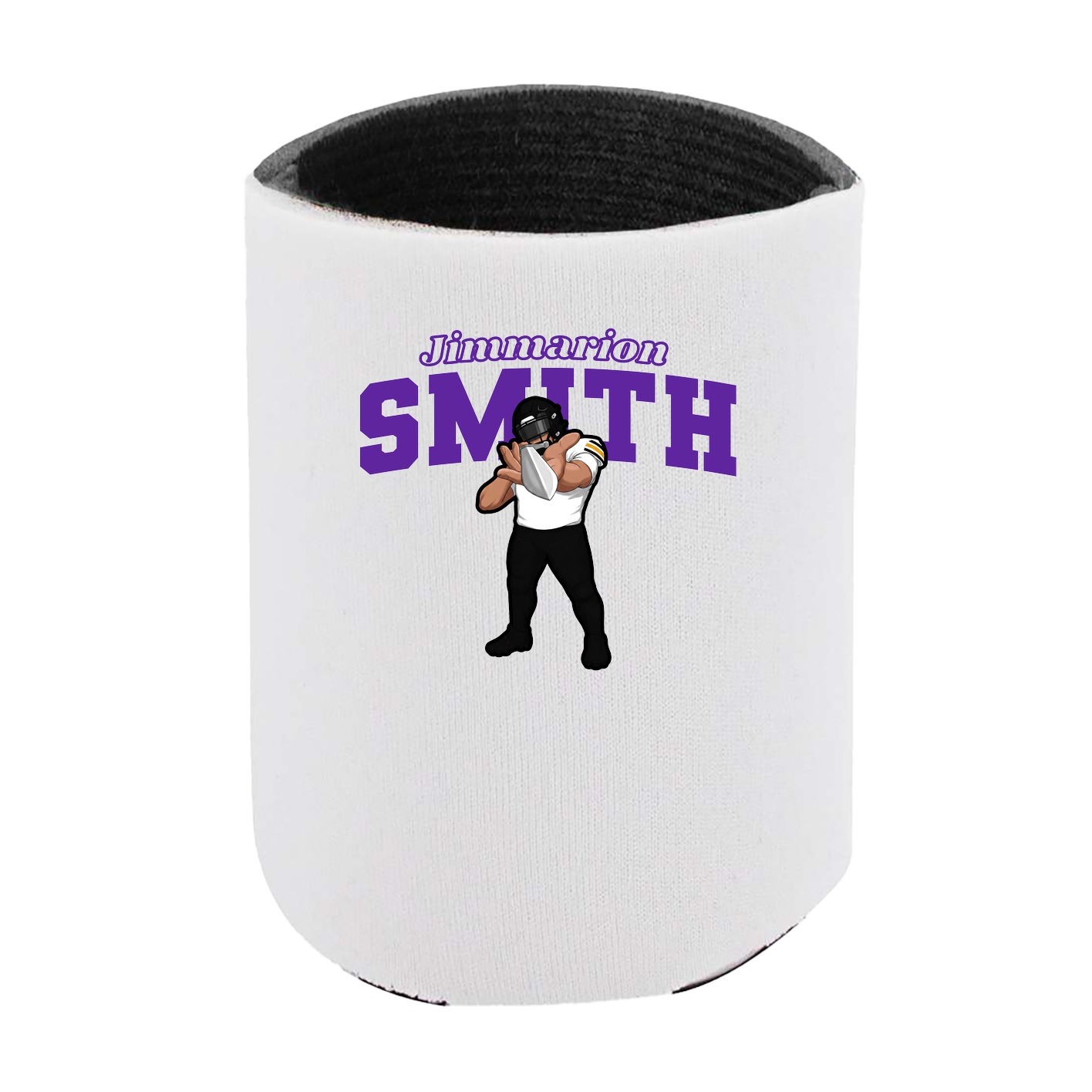 Can Holder — Name Arch in White