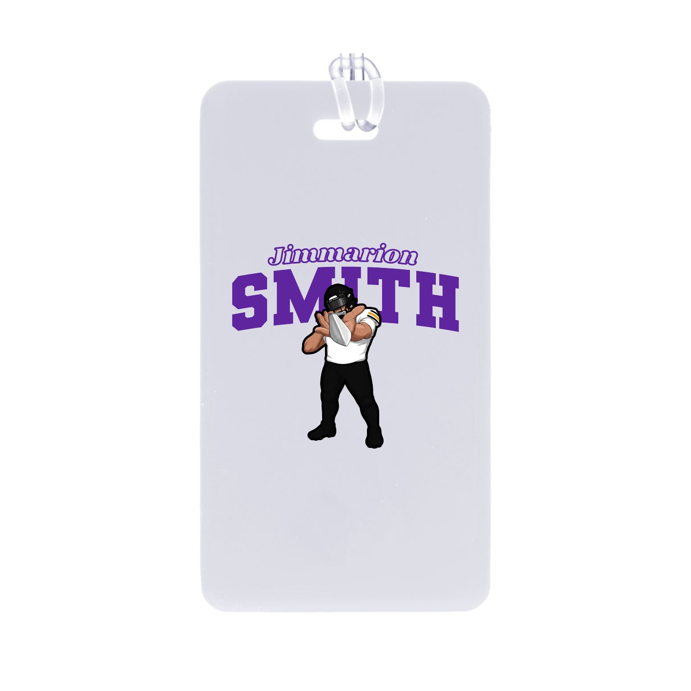 Bag Tag — Name Arch in Classic