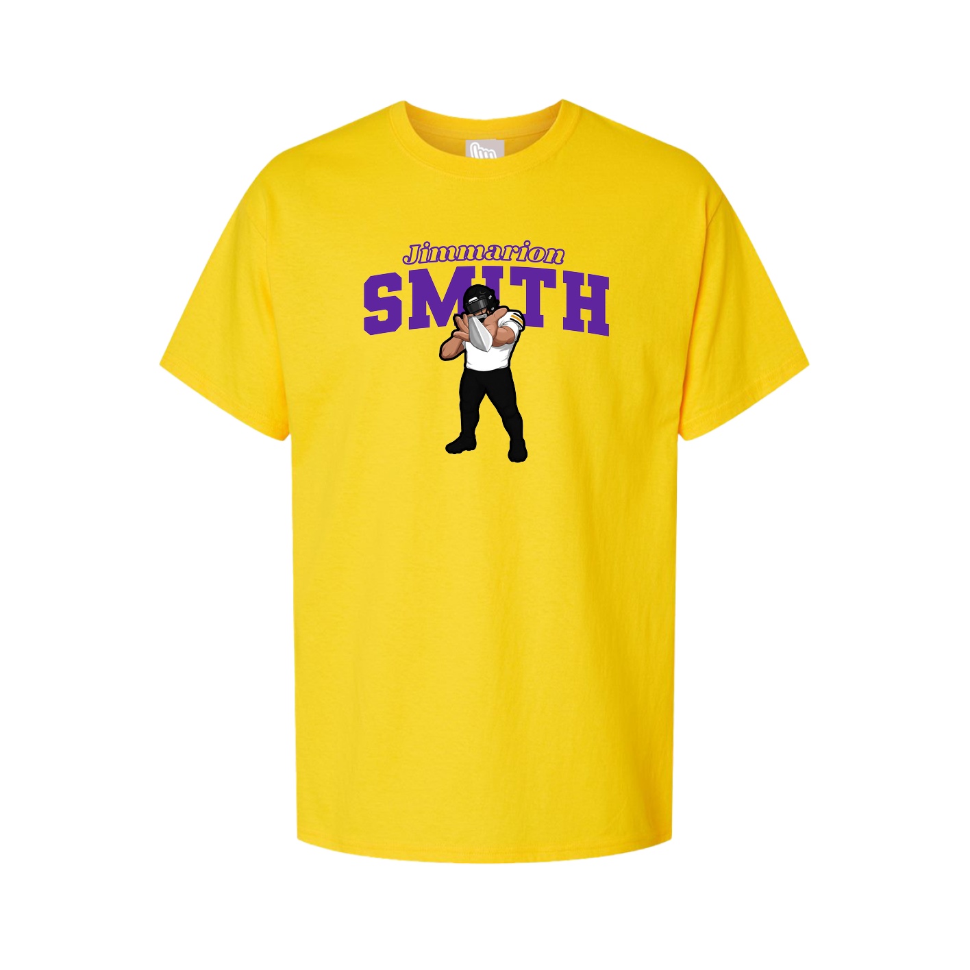 Tee — Name Arch in Gold