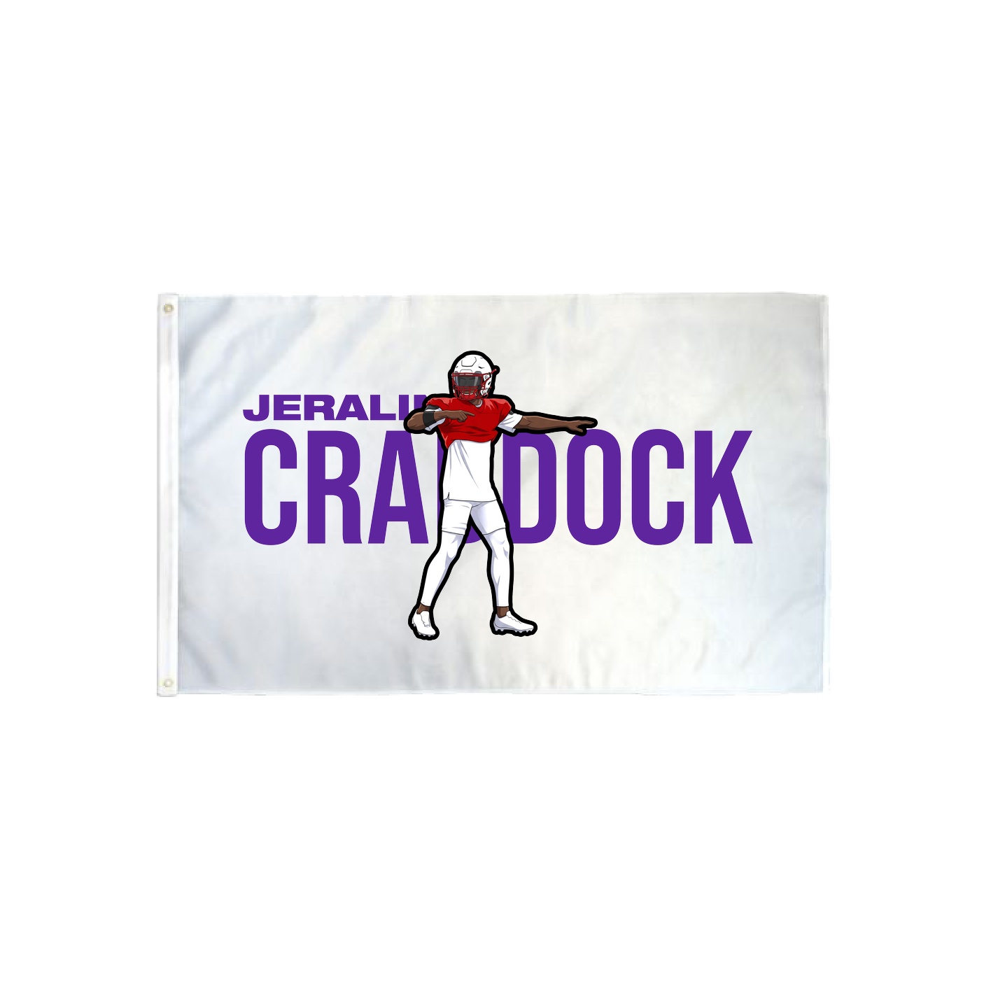 3x5 Flag — Player Name in Classic