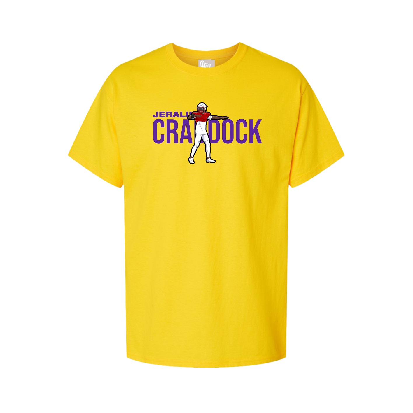 Youth Tee — Player Name in Gold