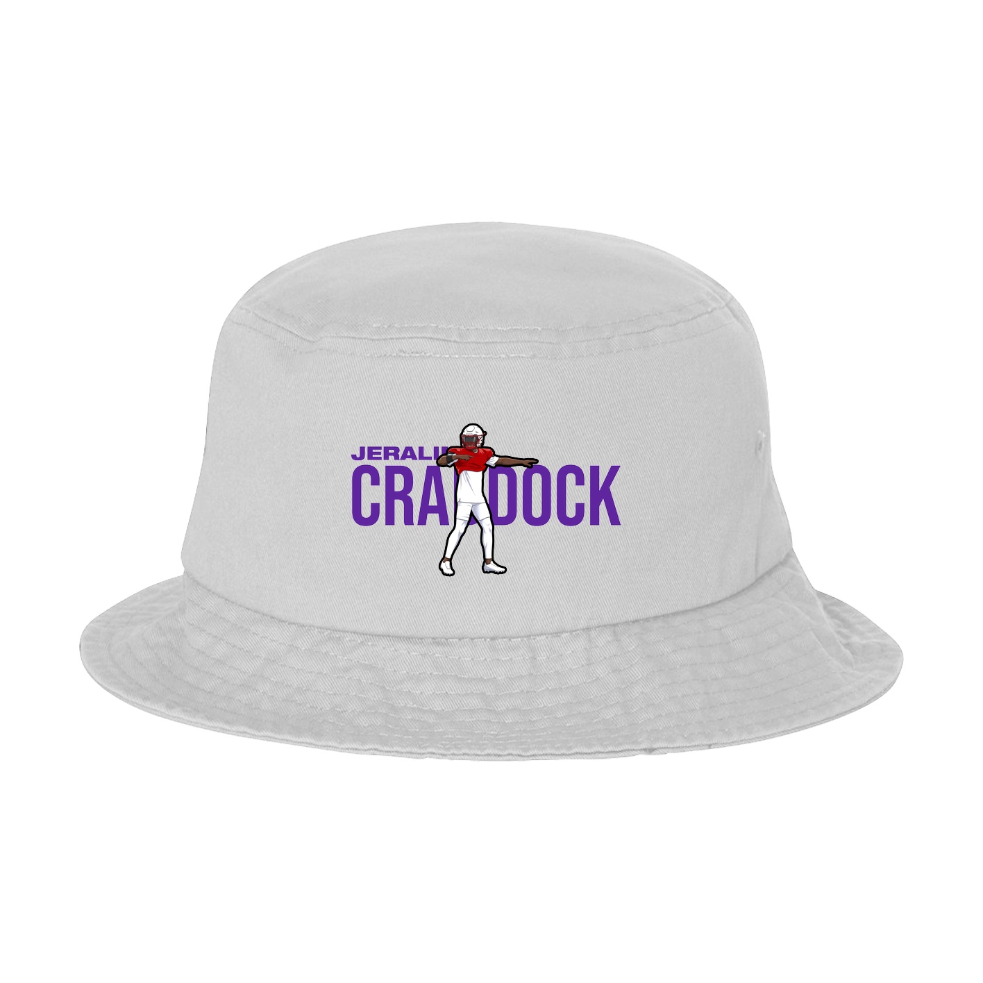 Bucket Cap — Player Name in White