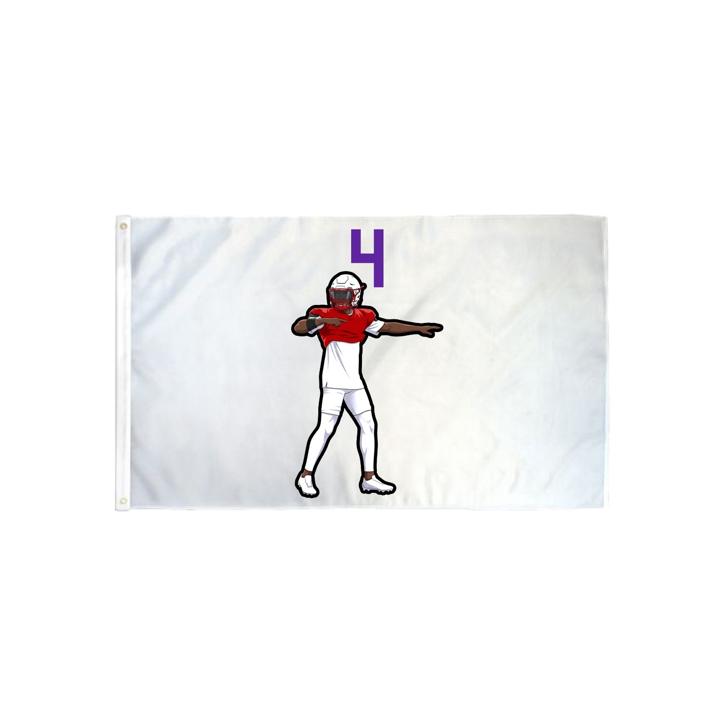 3x5 Flag — Number Top in Classic