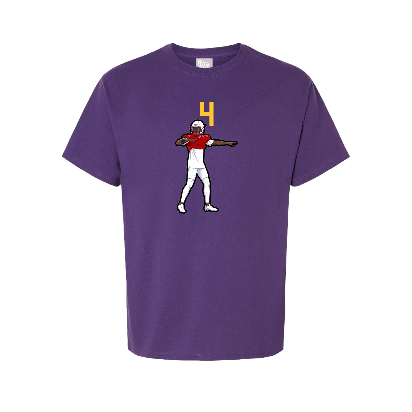 Tee — Number Top in Purple
