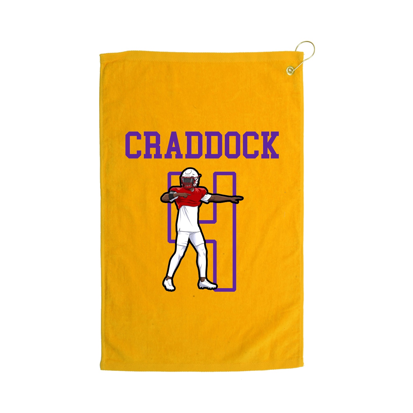 Golf Towel — Shirsey in Gold