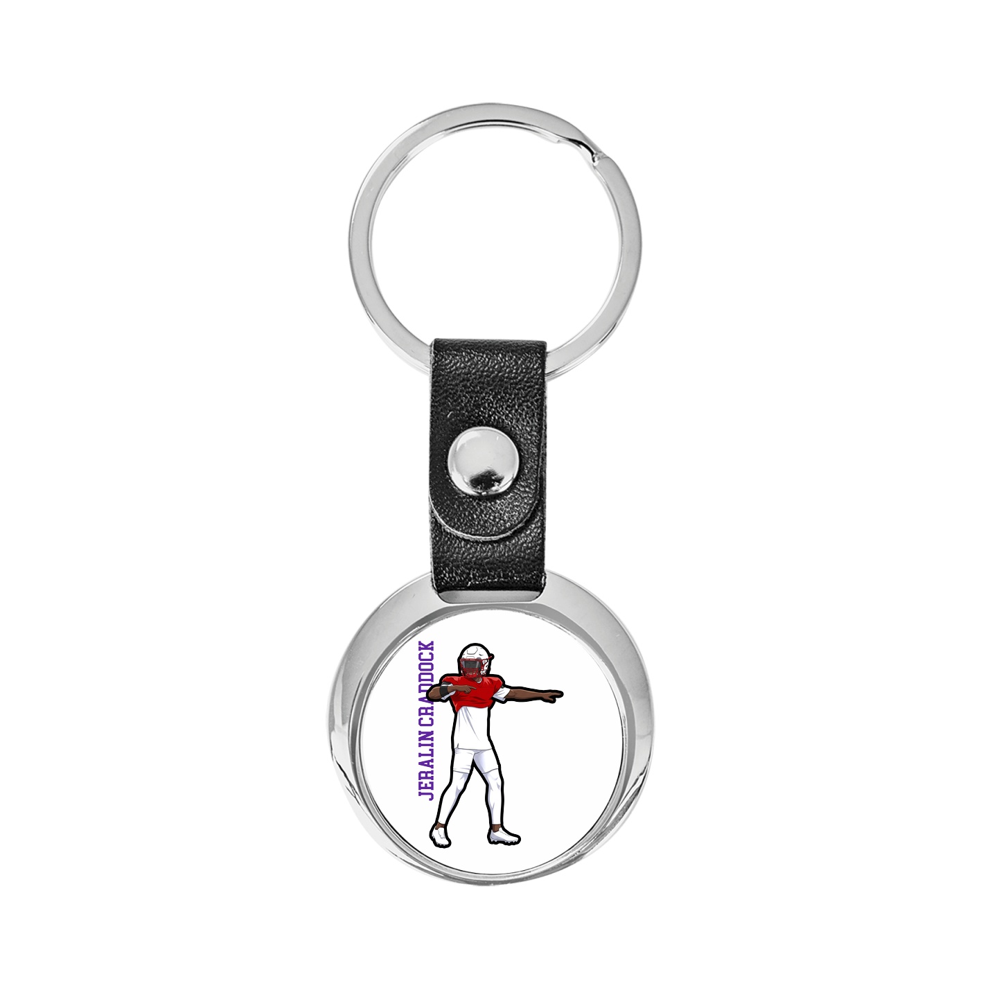 Key Chain — Name Vertical in Classic