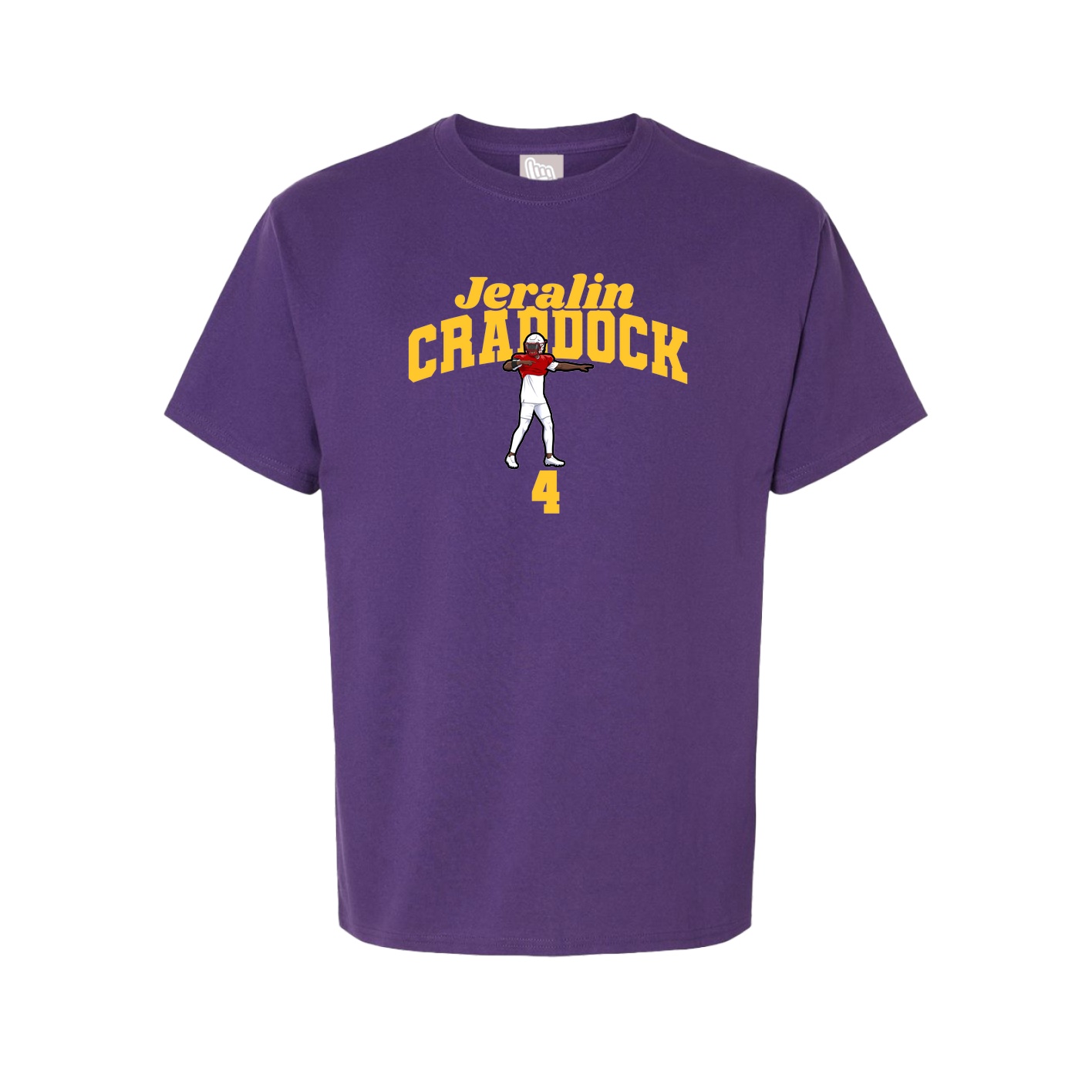 Tee — Signature Arch in Purple