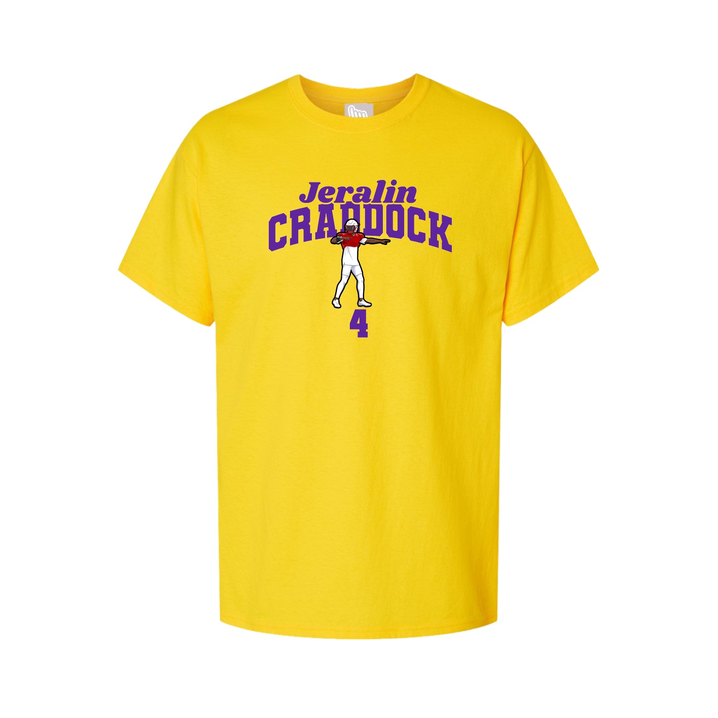 Youth Tee — Signature Arch in Gold
