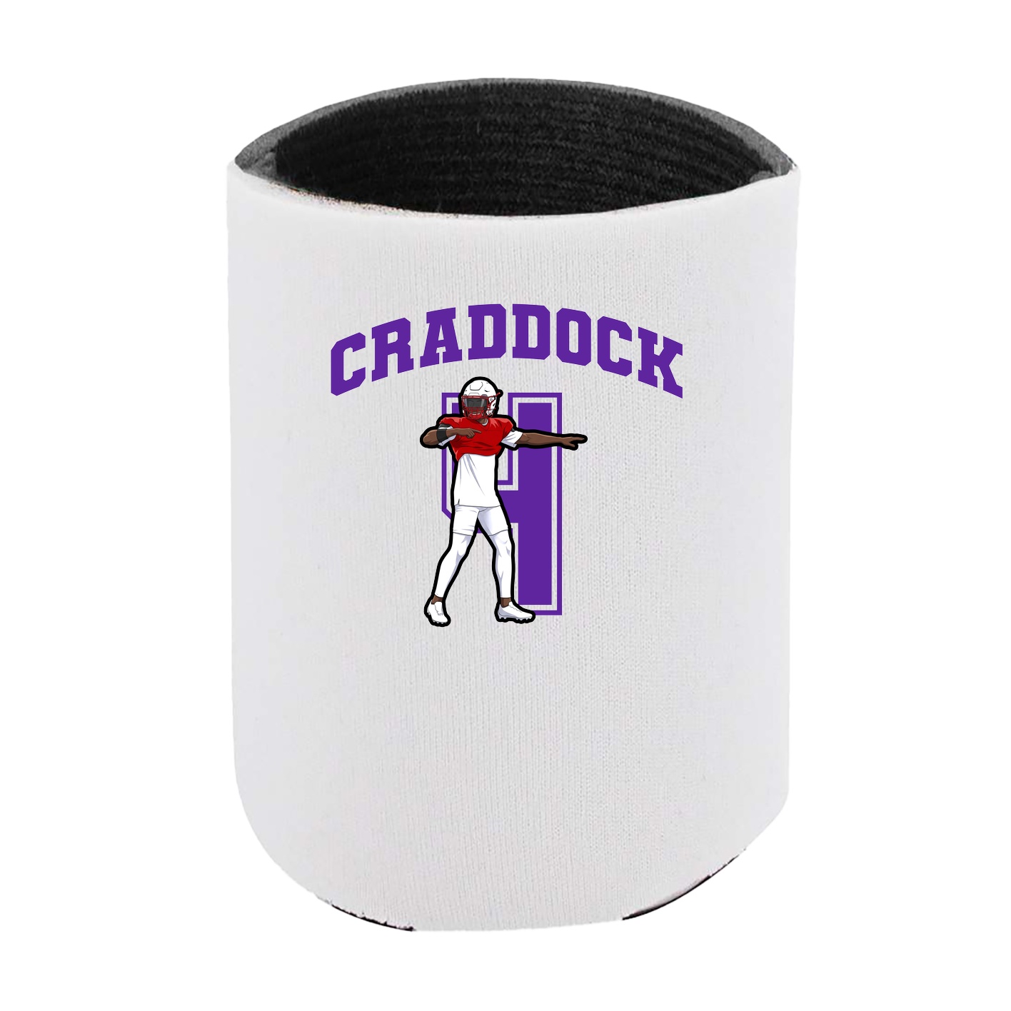 Can Holder — Number in White