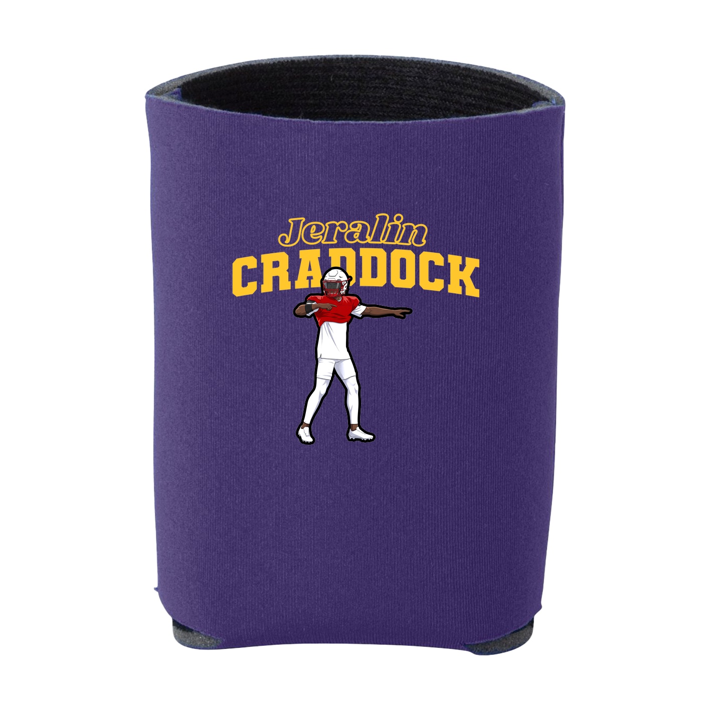 Can Holder — Name Arch in Purple