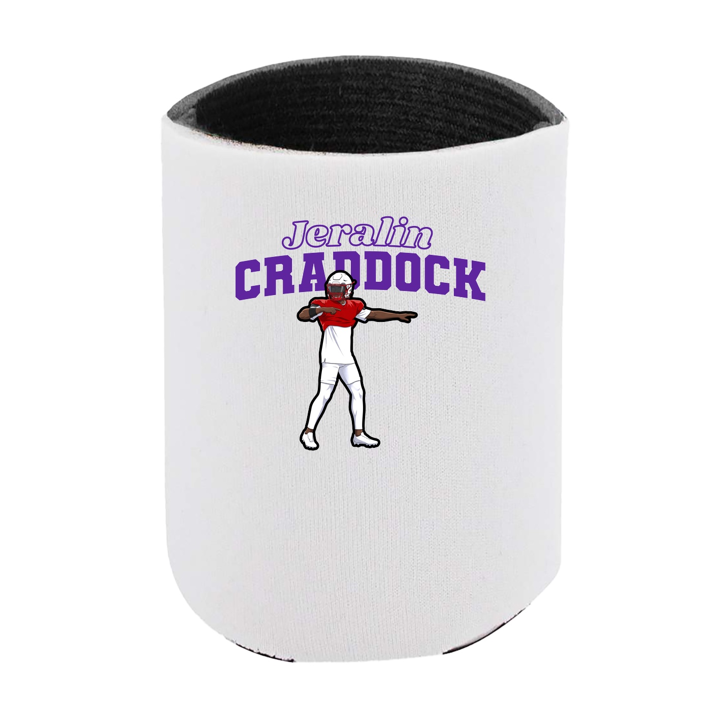 Can Holder — Name Arch in White
