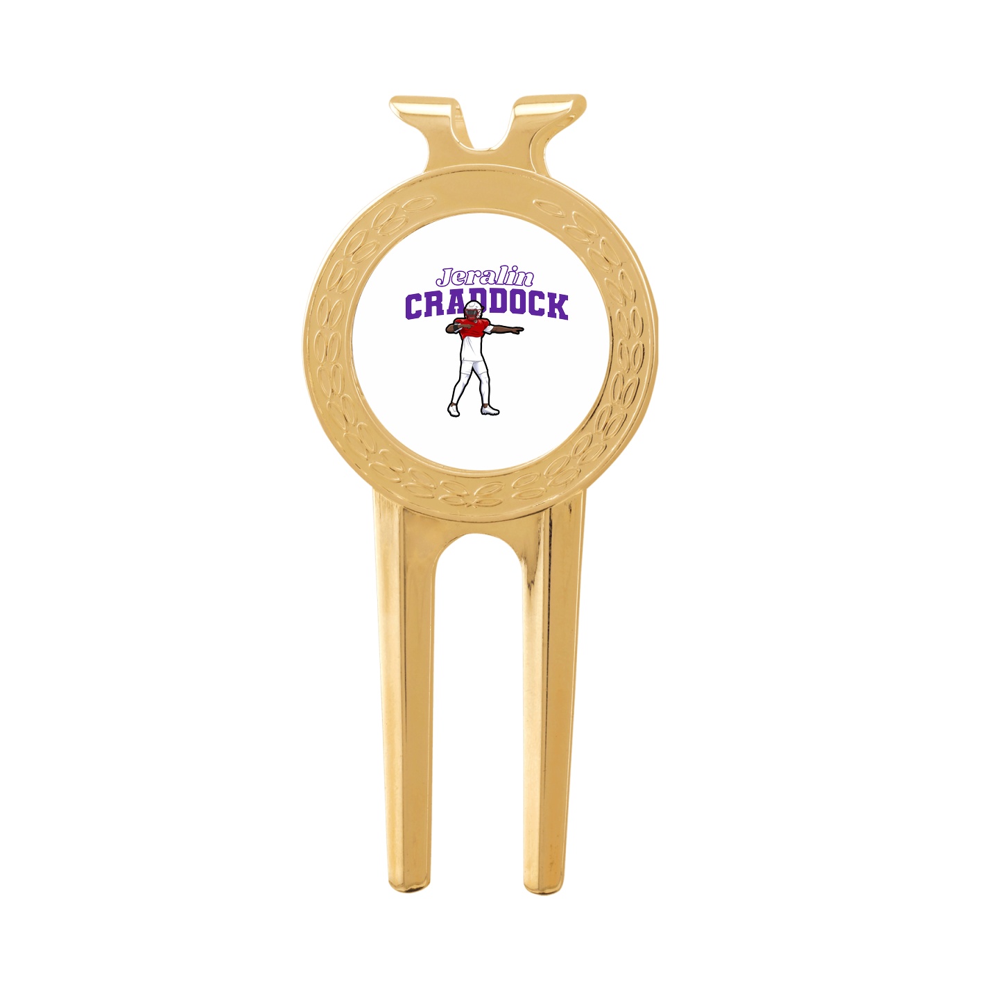Divot Tool with Ball Marker — Name Arch in Classic
