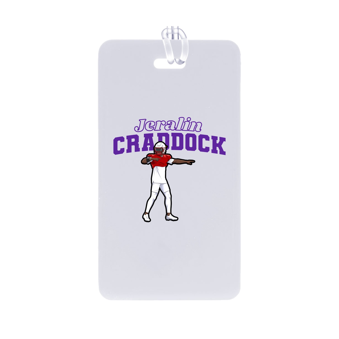 Bag Tag — Name Arch in Classic