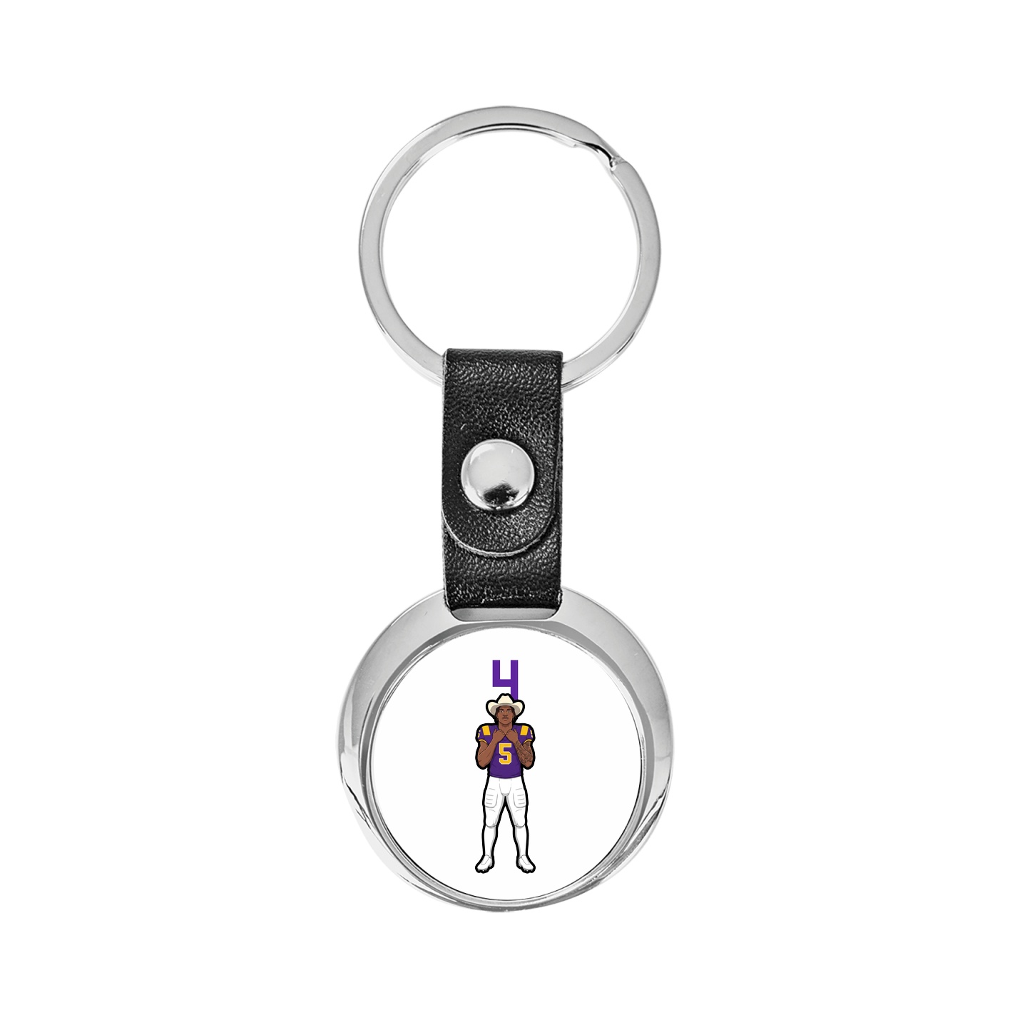 Key Chain — Number Top in Classic