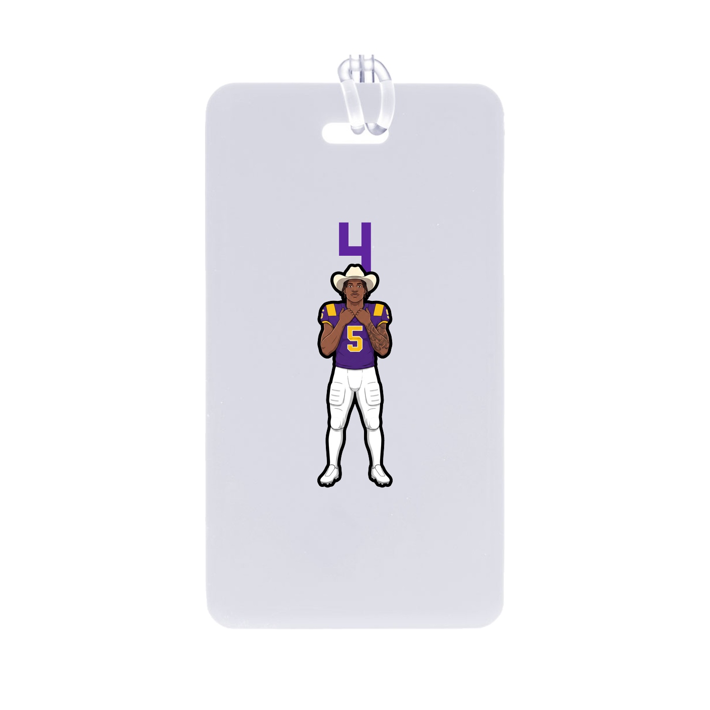 Bag Tag — Number Top in Classic