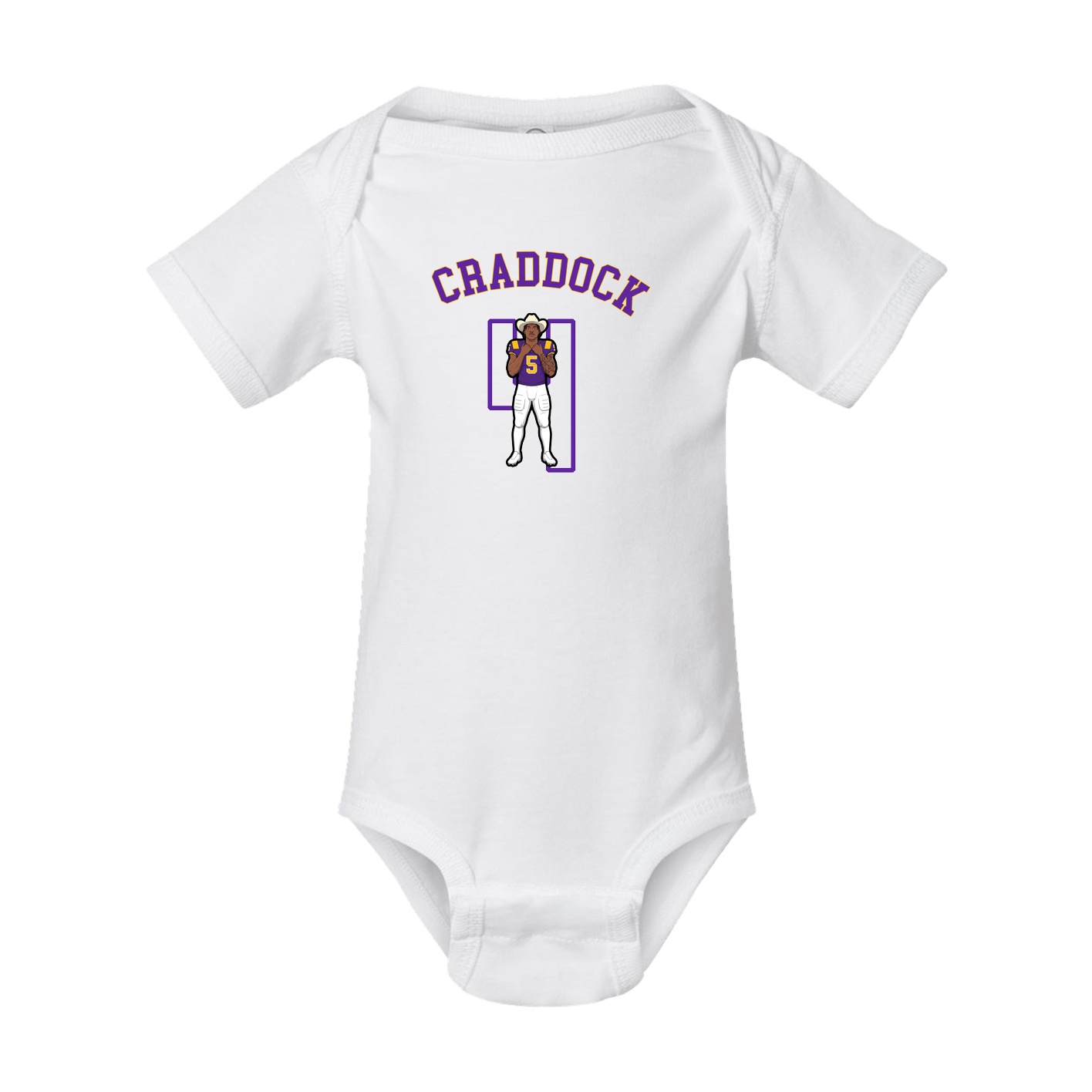 Baby Onesie — Shirsey Arch in White